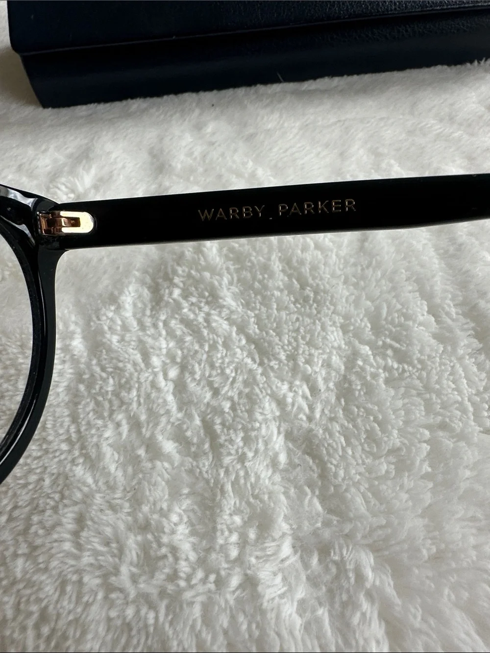 Warby Parker Warby Tansley 3100 Womens Black Eyeglasses Frame 52-19-142 Italy